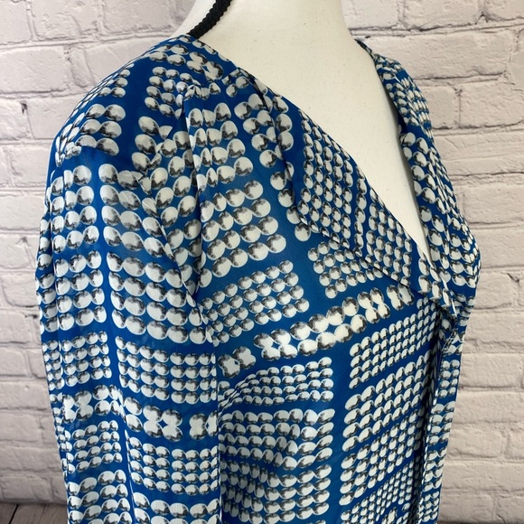 AGB Blouse Long Sleeved Size Large - Picture 4 of 9